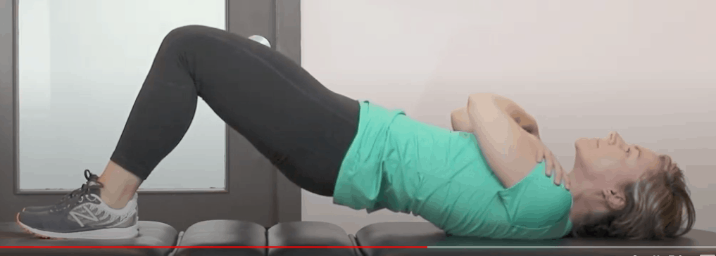 how to do the bridge exercise - video tutorial